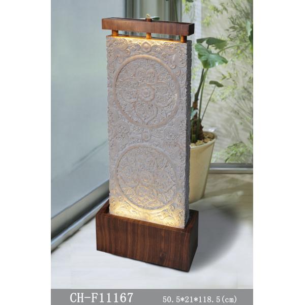 Handwork Lighted Backyard Water Fountain