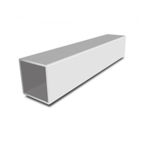 6063 T5 Aluminum Square Hollows Mill Finish Seamless Aluminum Tubing