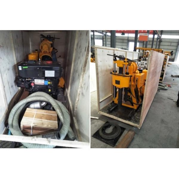 GK 200 Water Well Drilling Rig Borehole Drilling Machine with 295mm Hole Diameter