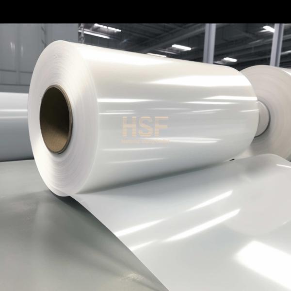 75uM Translucent White Mono Oriented Polypropylene Film For Food Packaging