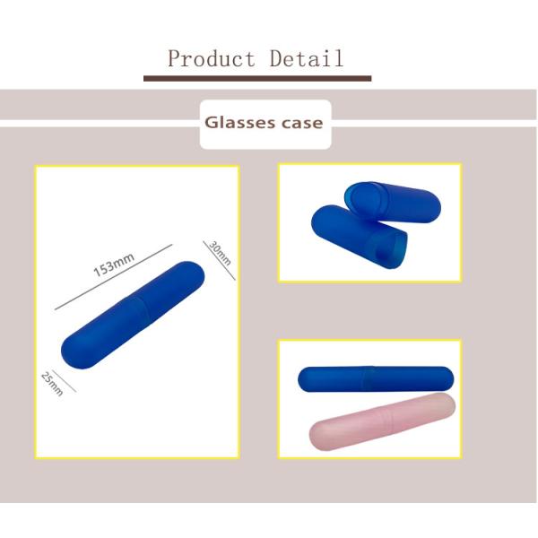 Luxury Fashion Plastic Eyeglass Case Packaging Custom Logo Glasses Packing