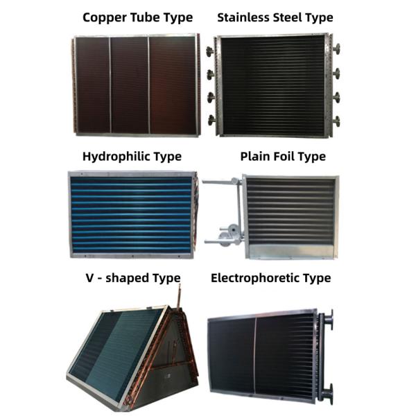 Aluminum Fin Copper Tube Condenser 3.0 MPa for HVAC Systems