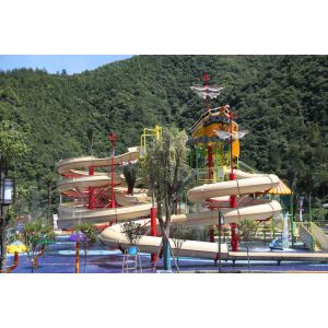 Gigantic Water House Aqua Playground Water Park Amusement Park Equipment