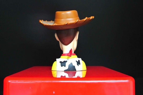 Cowboy Character Plastic Candy Containers For Children OEM / ODM Available