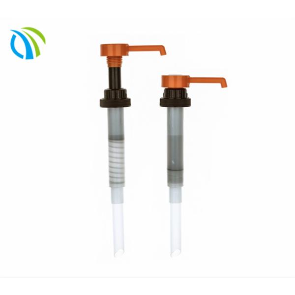 15ml Bottle Syrup Pump Food Grade 28mm 28 410 Pump Brown Head ODM