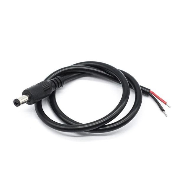 5521 5525 DC Power Plug Adapter Pigtail Cable Wire Harness for and Power Distribution