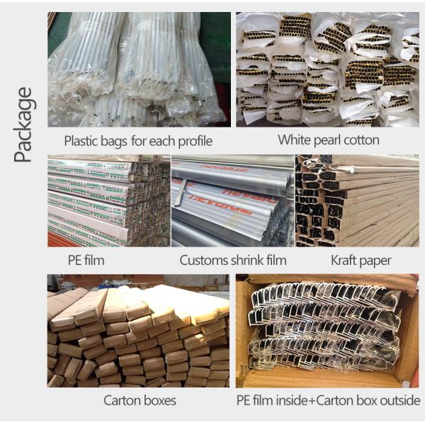 Enduring and Solid Anodized Window and Door Aluminum Extrusion Profiles for Algeria