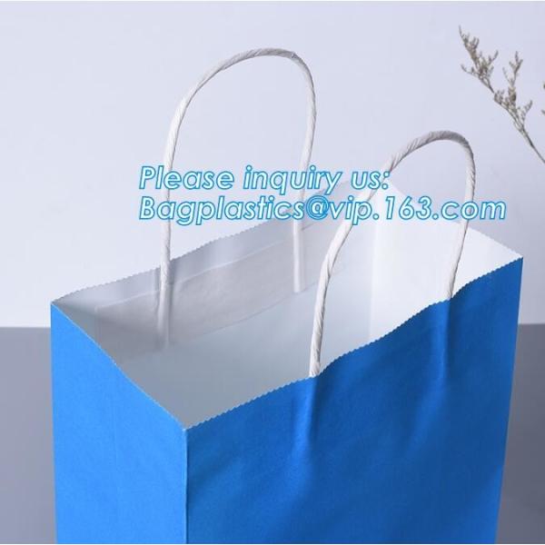 Elegant Embossed For Presents Clothing Wedding Birthday Bridal Baby Shower Paper Gift Bags Modern Fancy Cute Paper Premi