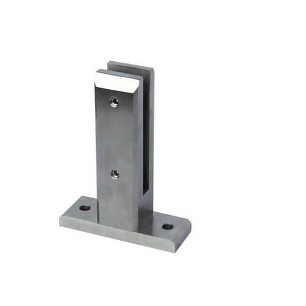 Buy Rectangular deck mount no hole required glass bolt down spigot-EK102.03 at wholesale prices