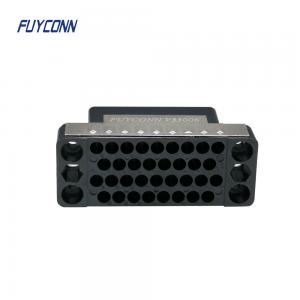 Quality Female V.35 Crimp Housing Connector with Metal Shell And Screws Lock for sale