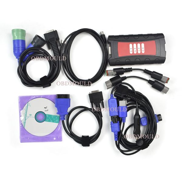 Diagnostic kit INLINE 7, pre installed Insite 8.7 software CF53 laptop for Cummins diesel truck engine diagnosis