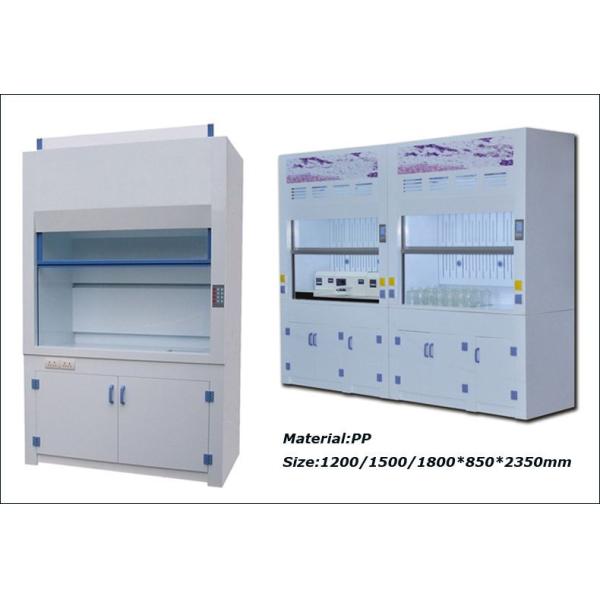 1.0mm Cold Rolled Steel Chemical Fume Hood , Blue Lab Fume Cupboard