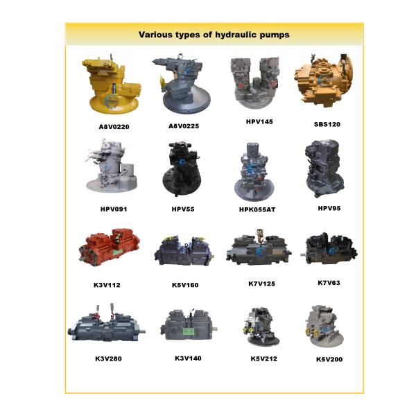 9192497 9197338 9227923 Hitachi Excavator Main Hydraulic Pump HPK055AT-18A HPK055AT-23A