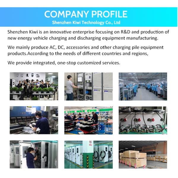 DC 200V-1000V Output Voltage KIWI 60kW CCS CHAdeMO Electric Car Charger for Charging