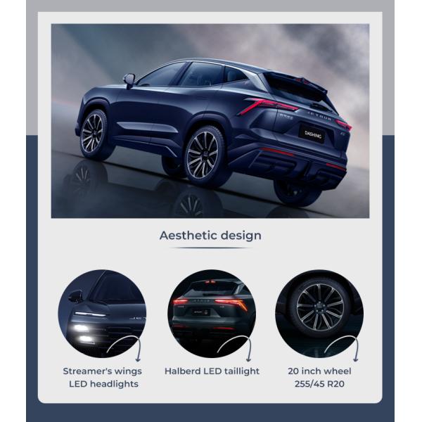 2023 Chinese Jetour Dashing 5 Door 5 Seats SUV 1.6T DCT Jetour Gasoline Car