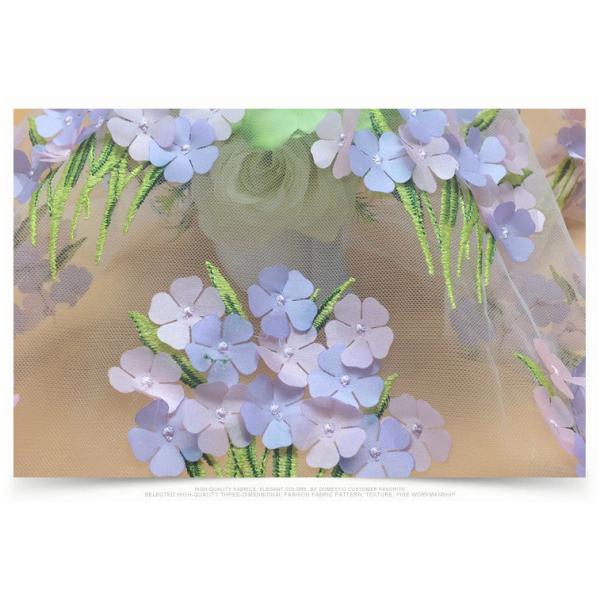 2018 Summer Newest Style Laser Embroidery Fabric 140cm wide for wedding dress