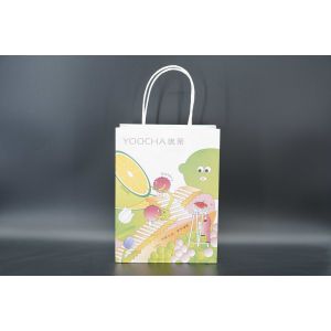 Quality Versatile Personalized Paper Bags Eco Friendly Large Kraft Bags Recyclable for sale