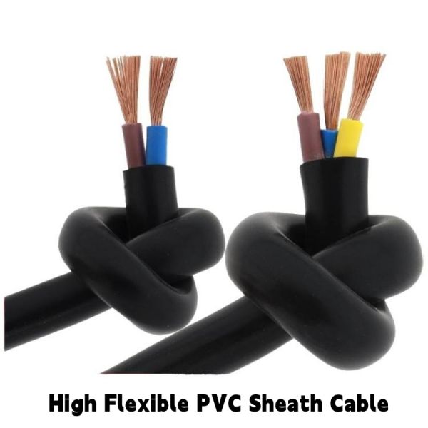 PVC Jacket Multi Core Electric Copper Cable Wire