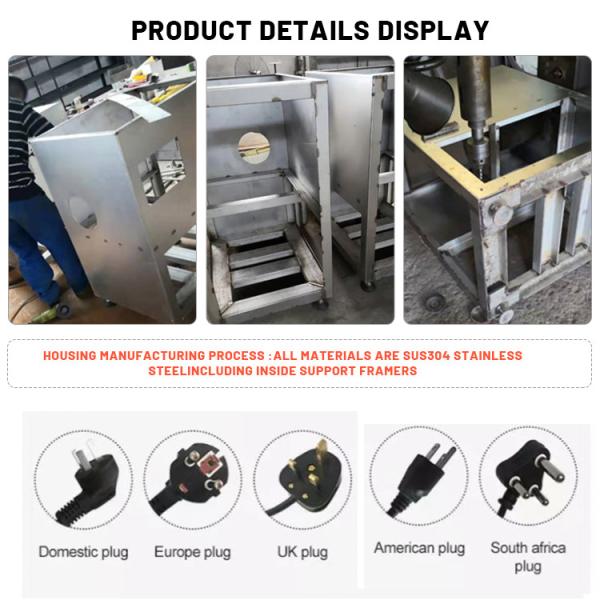 Meat Grinder / Heavy Industrial Fresh Meat Mincer Chopper For Fresh Frozen Meat, Conducive to Fresh-Keeping