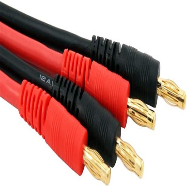 Heatproof Practical TRX Charger Lead , Tinned Copper Balance Charger Cable