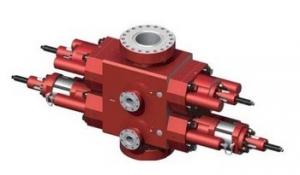 API 16A /Blowout preventer/ Double Ram BOP /U type Double Ram BOP Lower Cavity with tandem Booster
