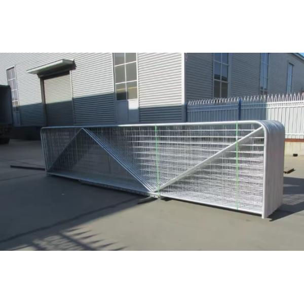 Galvanized N Style Cattle Fence Panel 5ft Wire Mesh Farm Gate Fence Panel