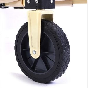 Steel Folding Camping Wagon Cart 130L 60KG Capacity