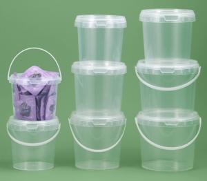 China Hygienic Plastic Pail Plastic Food Bucket Container BPA Free on sale