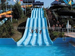 Quality Aqua Park Equipment Colorful Custom Multiple Water Fiberglass Slides For Commercial Swimming Pool/Home for sale