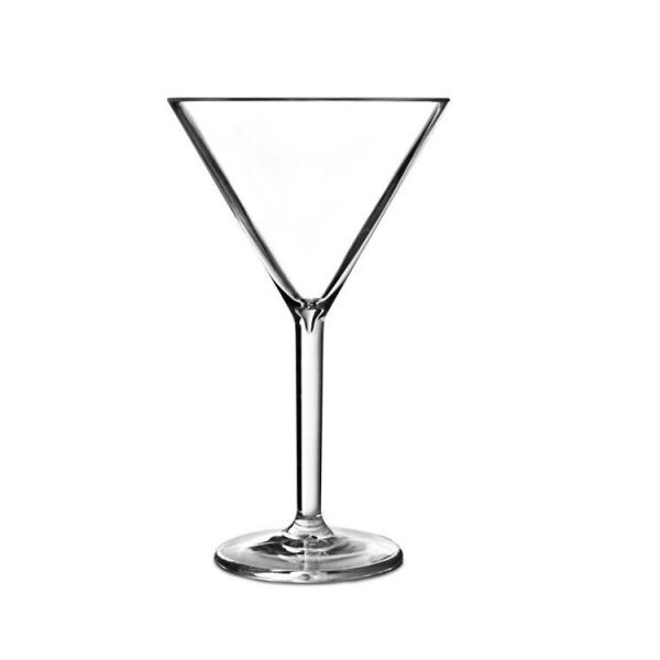Mini 10oz Plastic Martini Glasses For Appetizers Desserts Food Safe