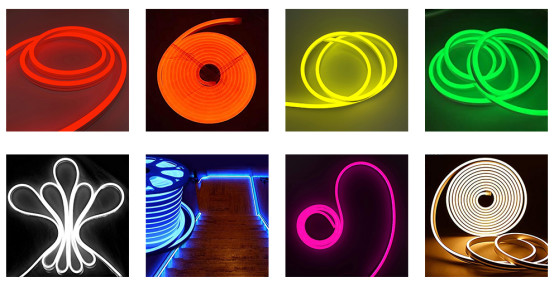 Smd2835 Waterproof 8mm Led Strip Silicone Tube 12v Handmade Sign