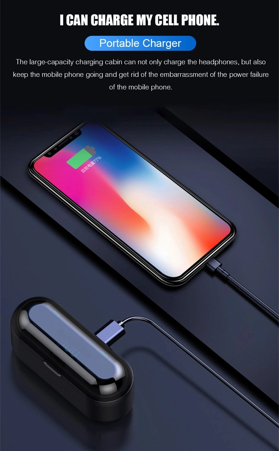 Tws Mini Earphone Headset Sound Wireless Earphone