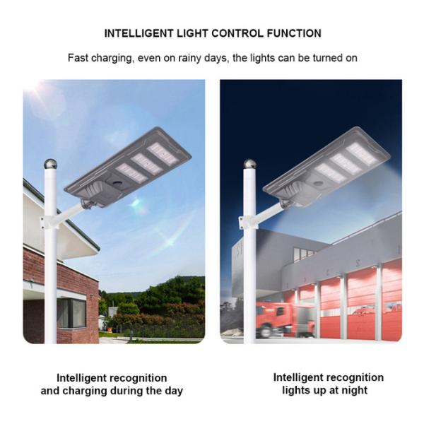All in One Solar Street LED Solar Lights with Lifepo4 Lithium Battery