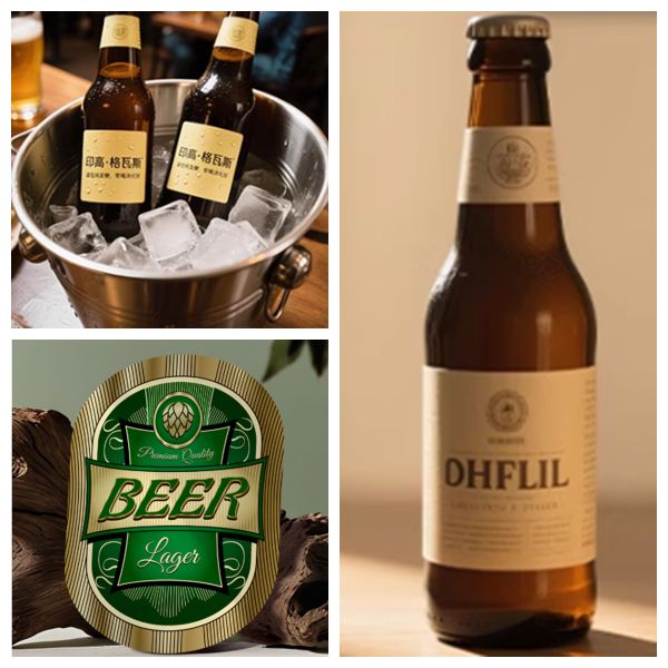 65gsm 75gsm Water Resistant White Beer Label Paper With 50 x 70cm Sheet 