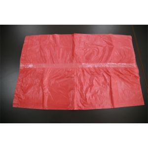 Plastic Medical Water Soluble Disposable , Red Dissolving Laundry Sacks