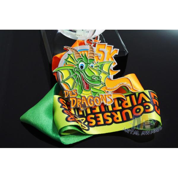 Dance Metal Award Medals , Custom Design Personalized Medals Bespoke Sublimated