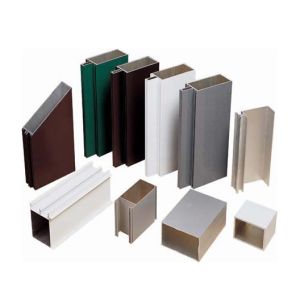 China Satin Anodized Aluminum Extrusion Profile , Construction aluminum extruded shapes on sale