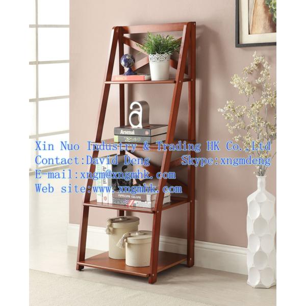 Living room furniture, wooden bookcases, study furniture, shelving, flower racks