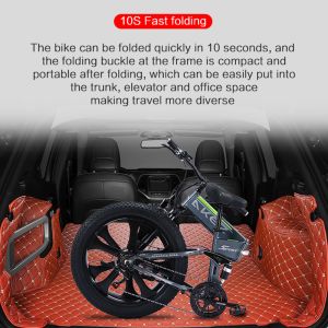 Lithium Battery Aluminium Electric Bike 50km/H Variable Speed