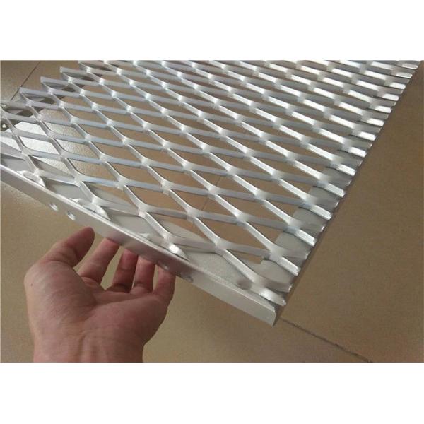 Aluminium Expanded Expanded Wire Mesh For Outdoor Decoration Wall Cladding