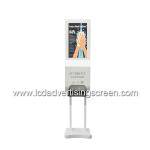 TFT LCD Advertising Screen With Automatic Foam Soap Hand Sanitizer Dispenser