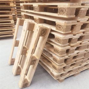 Pine Warehouse Wood Pallet Logistics Transportation Wooden Euro Pallets