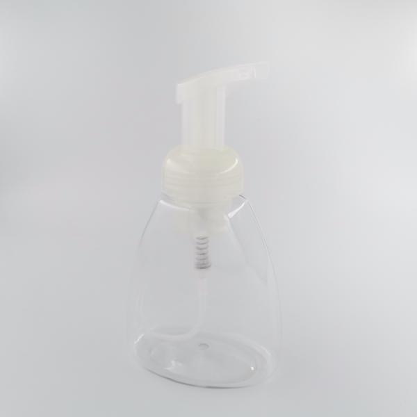 Custom Logo Purple 350ml Pump Dispenser Bottle
