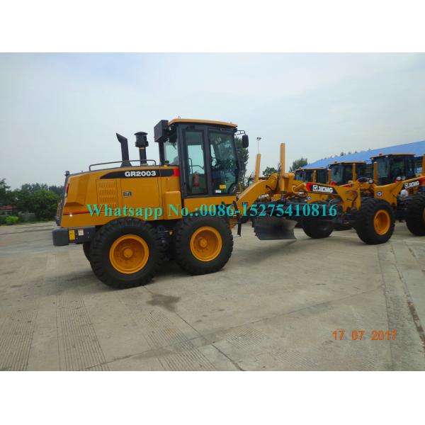 215HP 16 Ton Road Construction Machinery XCMG Motor Grader With Load Rotation