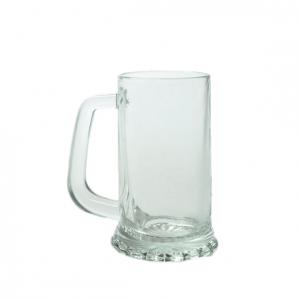 Quality OEM Large Clear Glass Mugs Freezer Drinking German Beer Steins Glasses for sale
