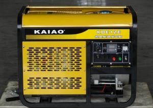 Quality 3000 rpm Double Cylinder 10Kw Diesel Generator , Open Type Diesel Generator for sale