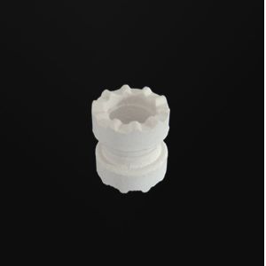 Welding ceramic ring with alumina stud