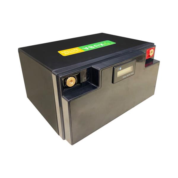 BAIDUN Solar Panel Lifepo4 12V Lithium Battery Pack DOD80%