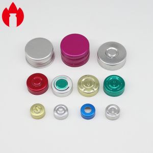 Pharmaceutical Aluminum Plastic Cap Screw Vial Cap