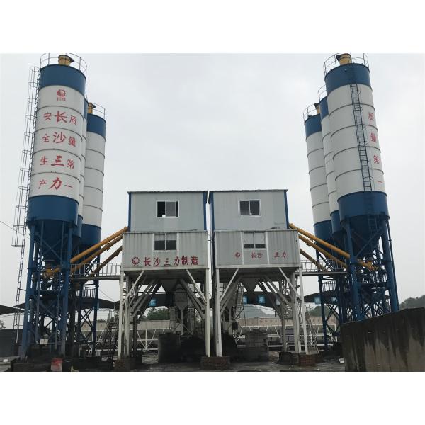 Hzs60 Commercial Concrete Mixing Plant Cement Mixing Dry Mortar Mixing Plant
